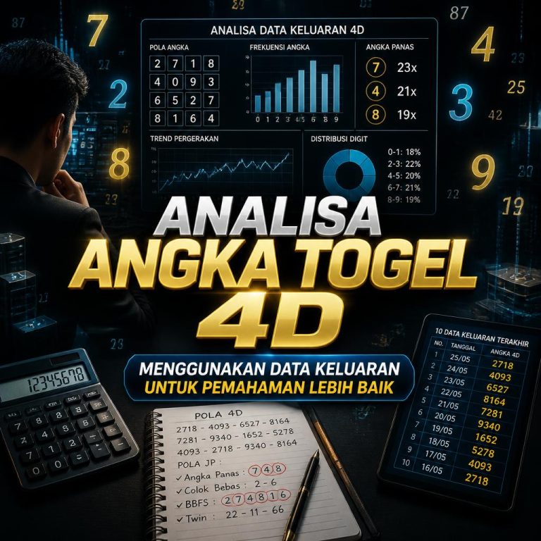 Cara Analisa Angka Togel 4D Menggunakan Data Keluaran Harian Kini